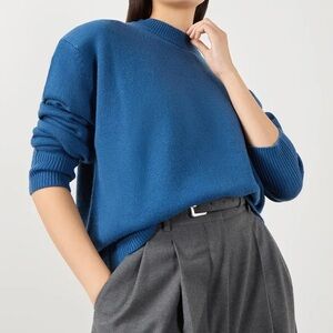 The Frankie Shop Rafaela Padded Knit Sweater